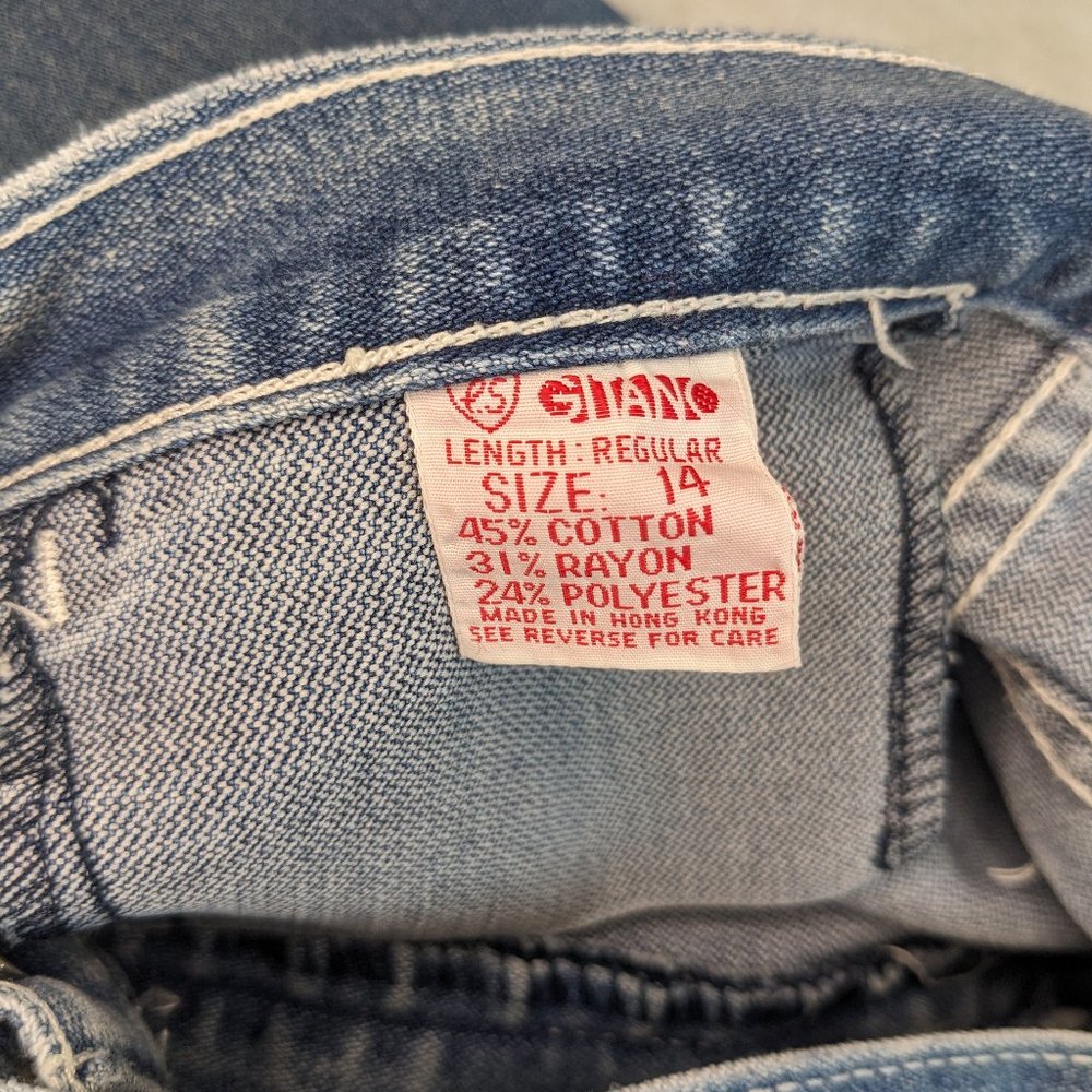Vintage 70s 80s Gitano High Rise Jeans - Picture 11 of 11